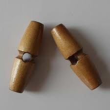 One Hole Wooden Toggles One Hole Wooden Toggles