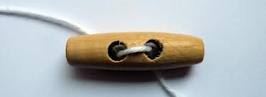 Brown Hole Wooden Toggles
