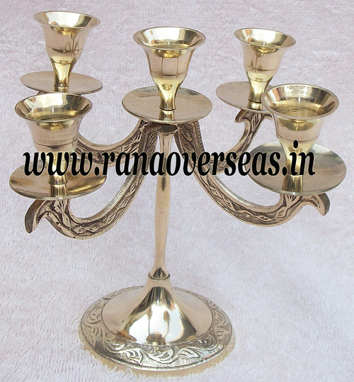 Brass Candle Stand. 