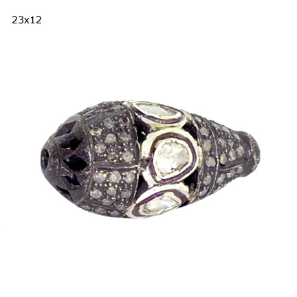 Rosecut Diamond Beads and Finding Jewelry