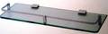 Square Front Glass Shelf