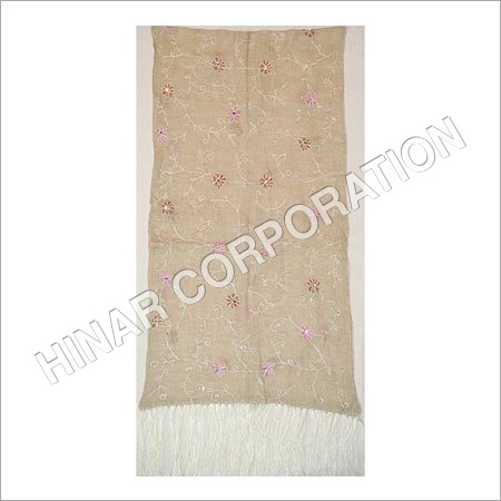 Linen Embroidery Shawls
