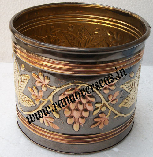 Brass metal Planter  