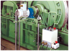 Metallic wire mounting drive unit 1