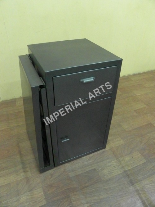 Industrial Furniture-Industrial Iron Cabinet