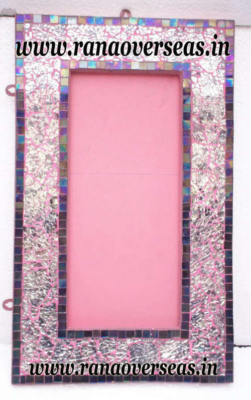 Stones And Beads Mirror Frame