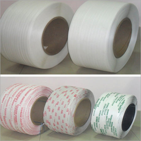 Polypropylene Strapping Roll - Manual Drive, White Polypropylene Strap | Highly Efficient, Less Power Consumable, Heavy Duty, Durable, Rust Proof