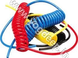 PU Coiled Hoses - Durable Polyurethane Material, Flexible Design , Lightweight and Weather Resistant