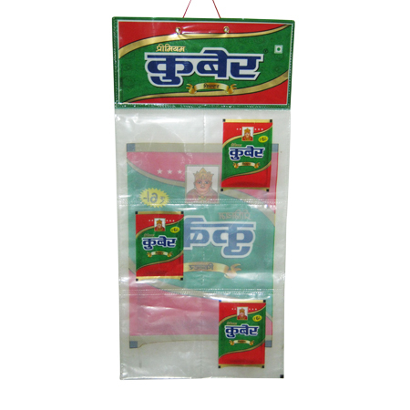 Plastic Pouch Display Hanger