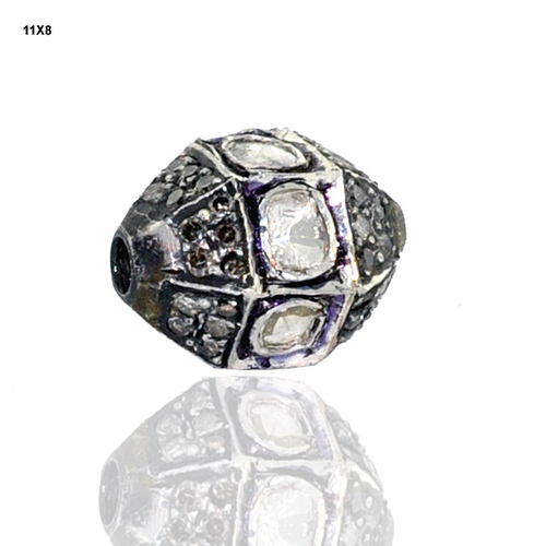 11*8mm Diamond Spacer Findings