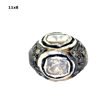 11*8mm Spacer Diamond Findings