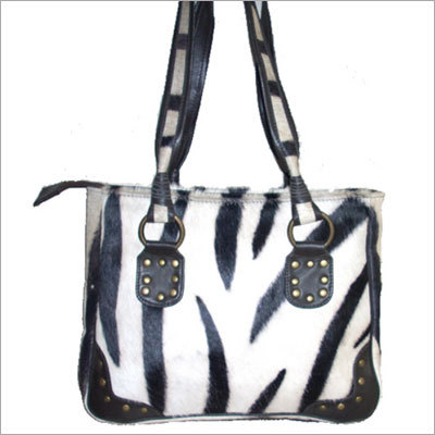 Hair On Leather Bag