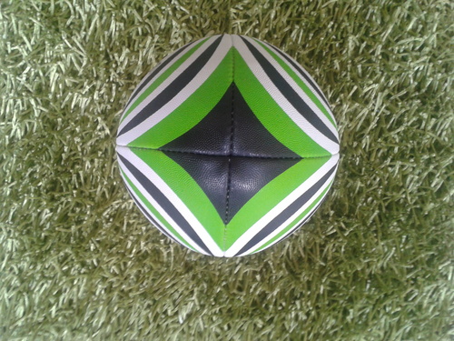 GREEN MATCH RUGBY BALL