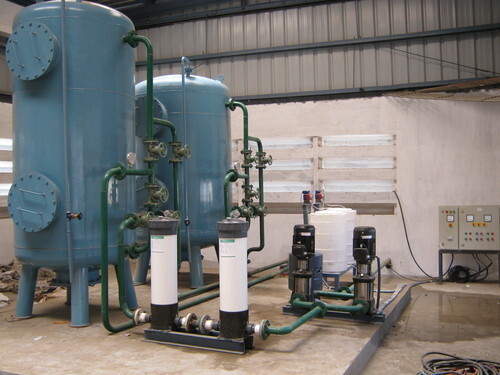 Water Softener Plant - Steel, Variable Dimensions, Blue | Highly Effective, Easy Operations, 1 Year Warranty, Long Life
