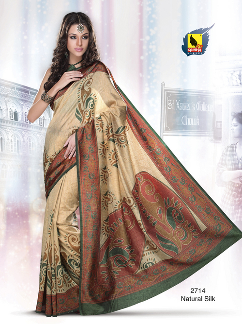 Semi Party Wear Sarees
