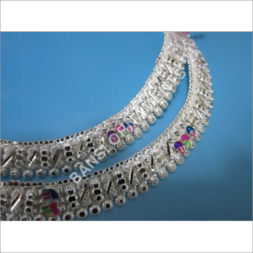 Sterling silver anklets