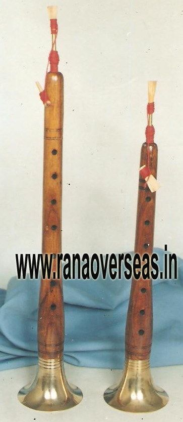 Wooden Brass Shehnai