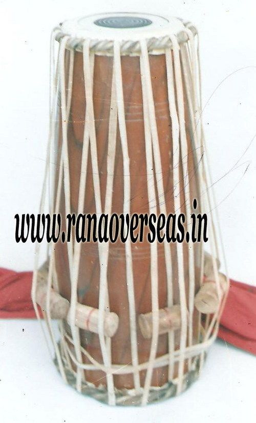 Wooden Dholak.