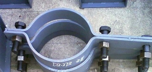 High Pressure Pipe support