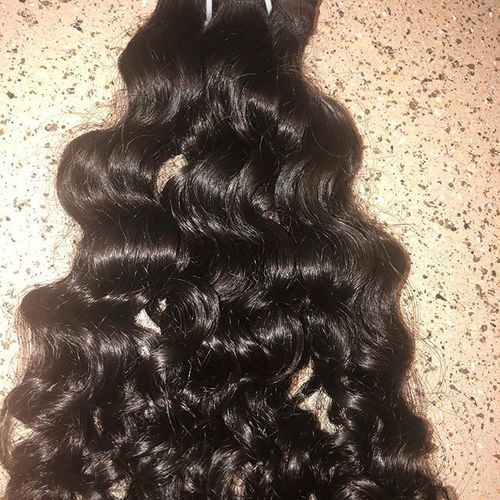 Curly Human Hair Machine Weft