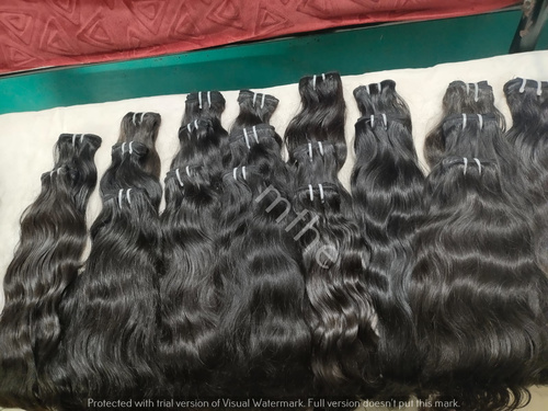 FRESH TEMPLE BLACK BODY WAVY HUMAN HAIR EXTENSIONS