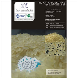 IR-36 Non Basmati Rice Parboiled- 25 Broke