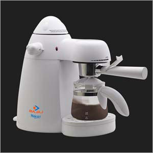 White Coffee Maker