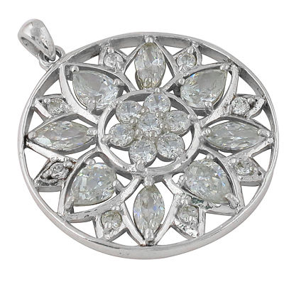 Sterling CZ Pendant Jewellery