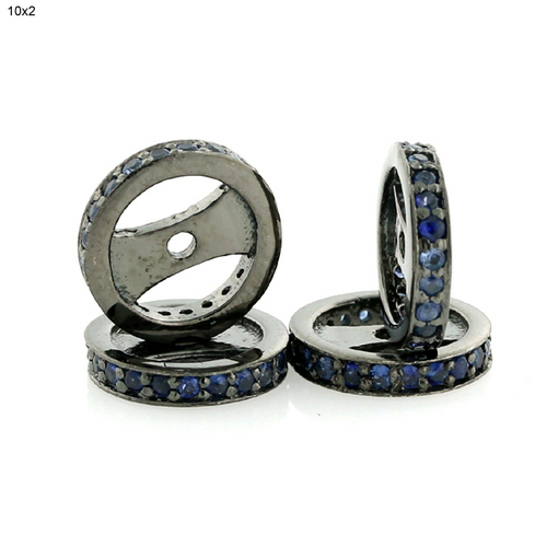 Pave Diamond Spacer Jewelry