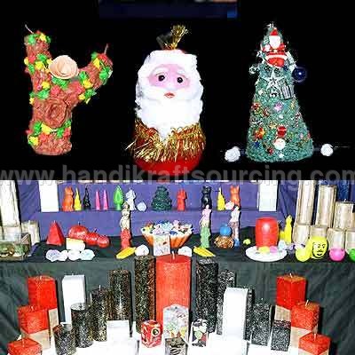 Designer Christmas Candles