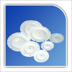 Industrial PTFE Diaphragm - 25 to 400 mm Size, 10-30 mm Thickness | Virgin, Glass, Carbon, Graphite Filled Options, 6-Month Warranty