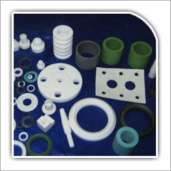 PTFE Component - Virgin & Filled Grades, Length: 10-210 mm, Thickness: 20-130 mm, Corrosion Resistant, Durable, 6-Month Warranty