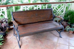 Garden Bench/ FRP bench for garden area