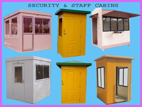 FRP SECURITY AND STAFF CABINS
