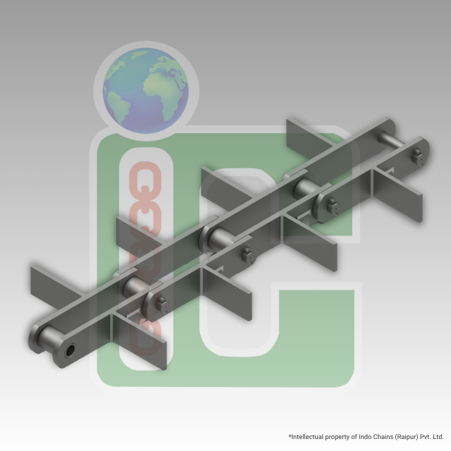 Drag Conveyor Chain - Material: Stainless Steel