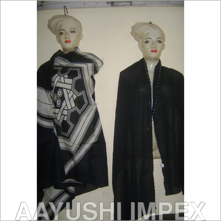 Rayon Crep Stole