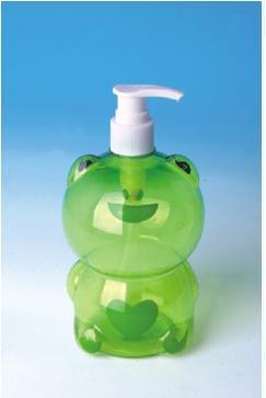 Perfume Bottle - Plastic 250ml, 15cm Green | Attractive Design, Easy Dispensing, Child-Friendly Pump