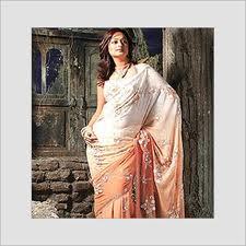 Mirror Work Saree