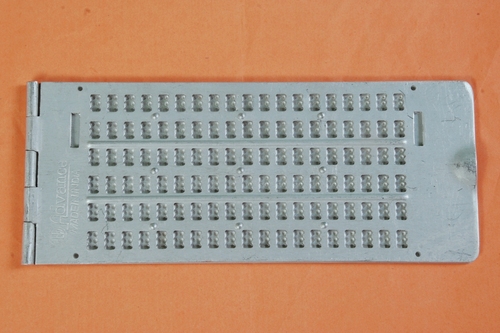 Pocket Braille Writing Frame