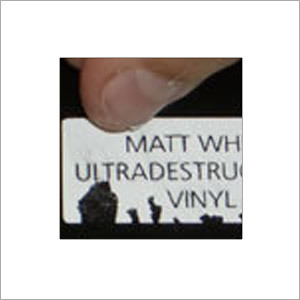 Tamper Evident Destructive Film & Labels
