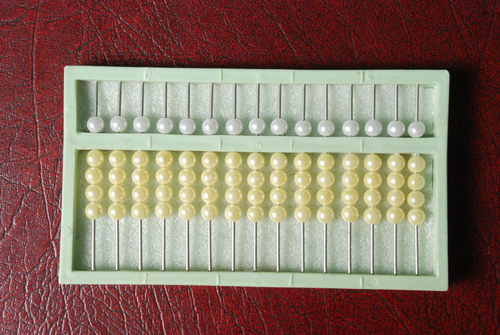Various Mathematical Abacus Line