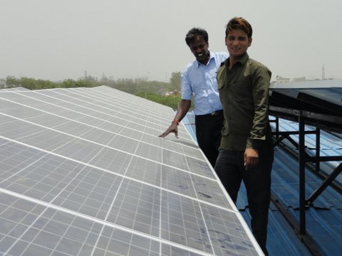 SPV Assy on Roof Top