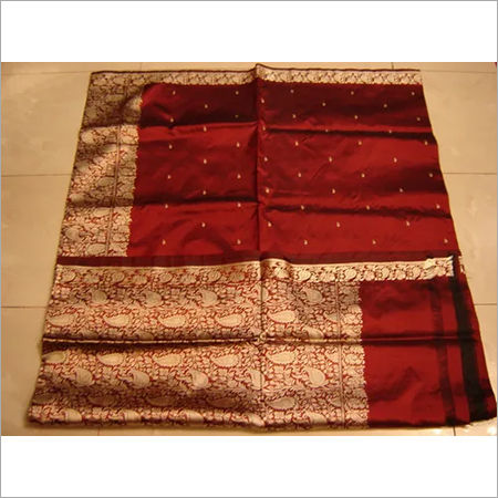 BRIDAL RED silk Saree