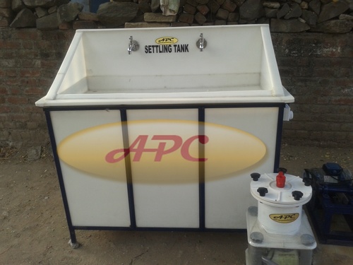 Gold Dust Settling Tank - PPFRP Material, Customizable Dimensions | Automatic Sensor Control, Corrosion Resistant, Durable Design