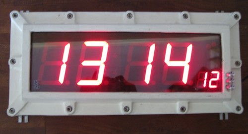 Digital Flameproof Clock