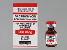 Dactinomycin injection