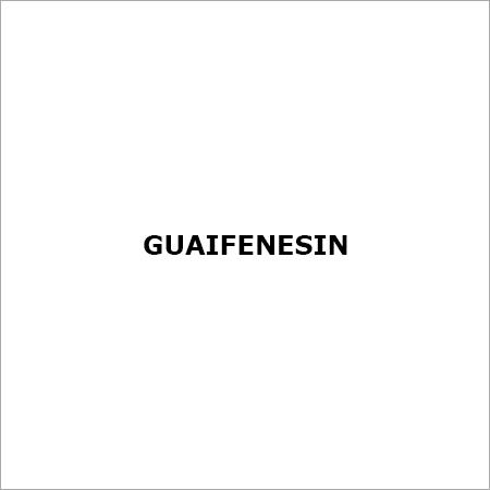 Guaifenesin