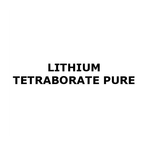 Lithium Tetraborate Pure Application: Industrial