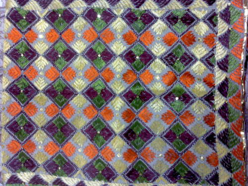 HANDWORK PHULKARI STOLE