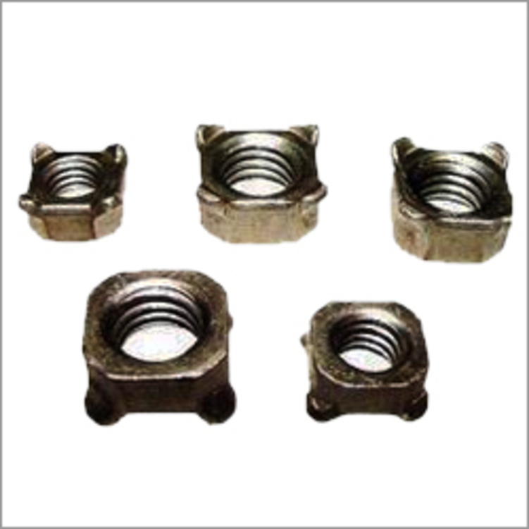 Square Weld Nut - Aluminum, Hexagon Head, 20g Weight | Durable, Painted Finish, Robust and Easy to Install